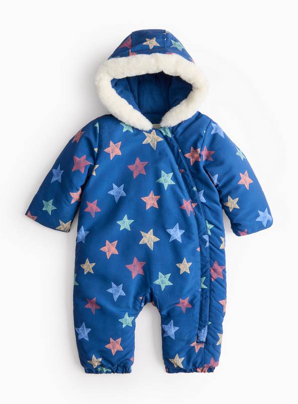 Blue Star Printed Heavyweight Snowsuit 9-12 months